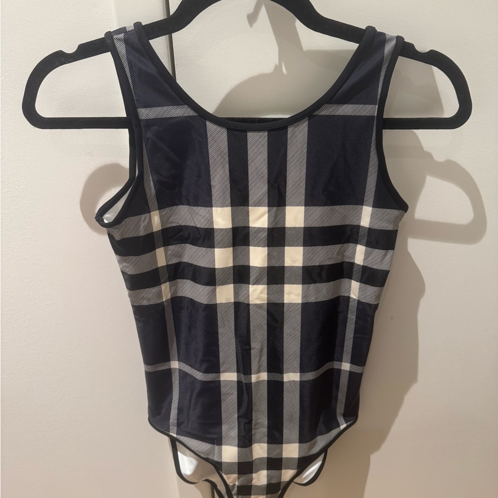Burberry Navy Swimsuit (size 12Y girls)